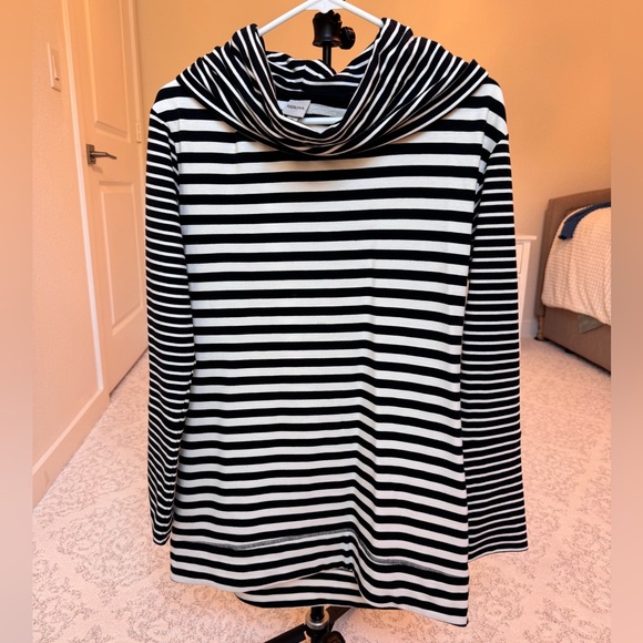 Striped Tunic Dress/Top Size Medium - Picture 7 of 10